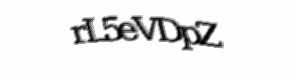 Security check image, please type the characters shown